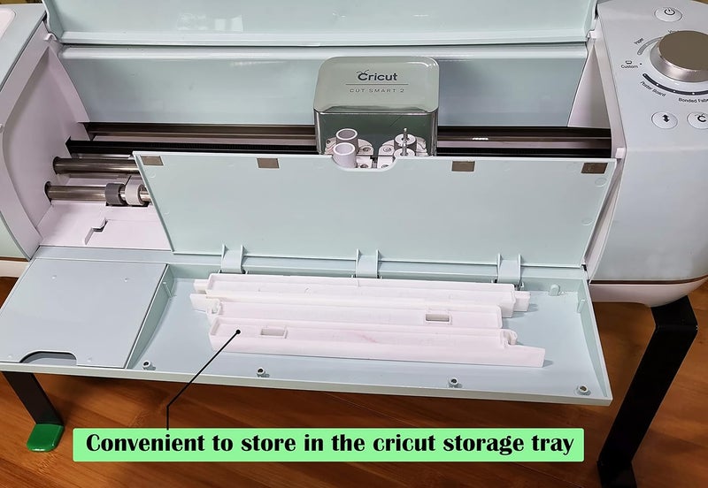 onten Extension Tray Compatible with Cricut Maker 4 / Maker3 / Maker and Explore Air 4 / Air 3 / Air 2 / Air, Cutting Mat Extender Support for Maker and Explore Air Series (White) - Image 4